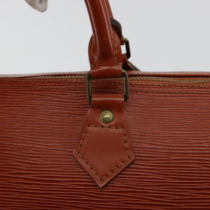Louis Vuitton Speedy Handbag Epi Leather, Brown, Leather, Handbag