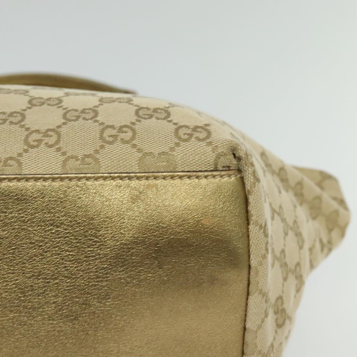 Gucci Web Zip Tote GG Canvas, Beige, Canvas, Tote Bag