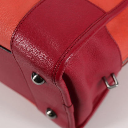 Loewe Amazona Bag Leather, ORANGE, LEATHER, Handbag
