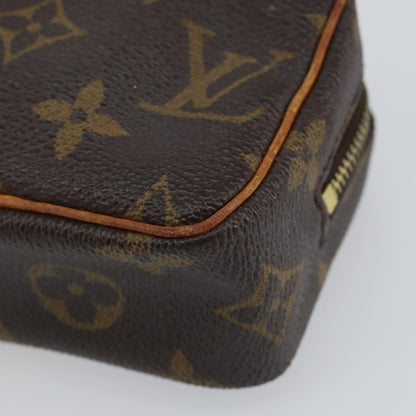 Louis Vuitton Wapity Trousse Pouch Monogram Canvas, BROWN, CANVAS, Clutche & pouche