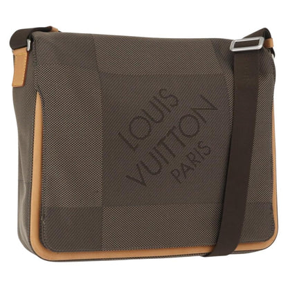 Louis Vuitton Terre Messenger Bag Damier Geant Canvas, BROWN, CANVAS, Shoulder bag
