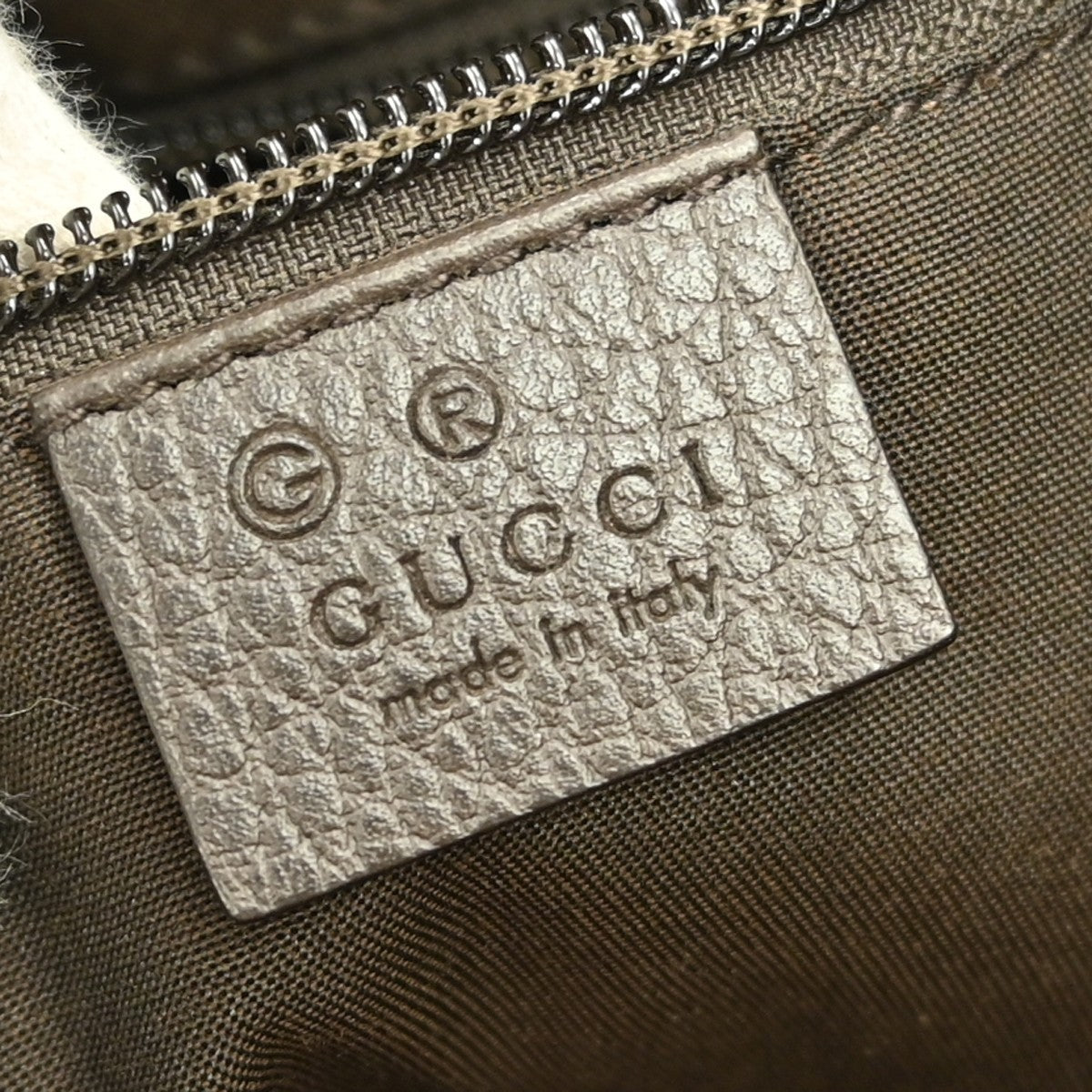 Gucci Zip Top Messenger Bag GG Imprime, "brown + Beige", Canvas, Shoulder Bag