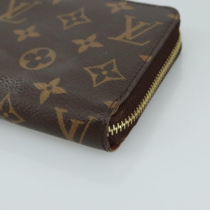 Louis Vuitton Zippy Compact Wallet Monogram Canvas, BROWN, CANVAS, Wallets