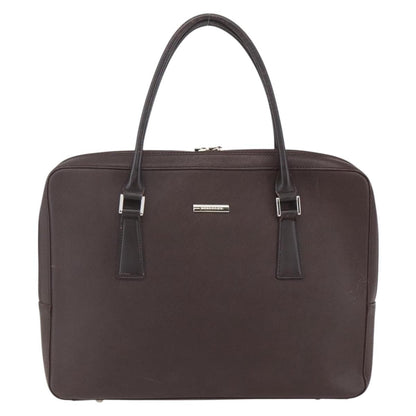 Burberry Vintage Handbag Leather, BROWN, LEATHER, Handbag