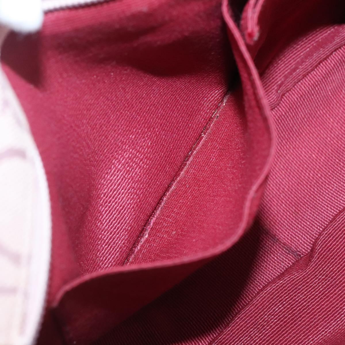 Salvatore Ferragamo Gancini Tote Canvas, PINK, CANVAS, Tote bag