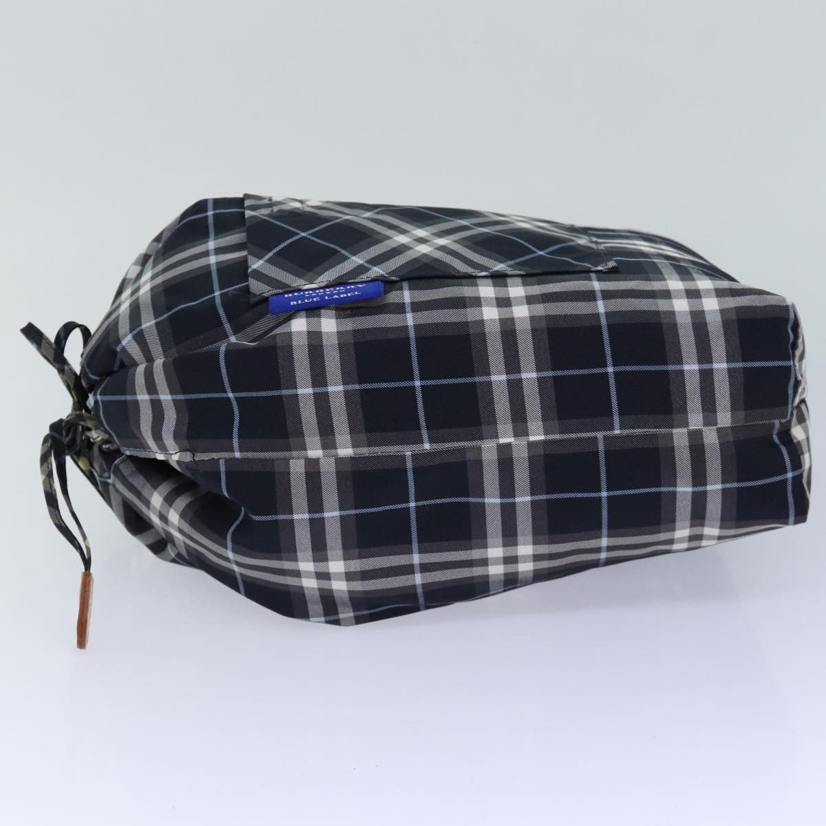 Burberry Nova Check Blue Label Nylon, Black, Nylon, Clutch
