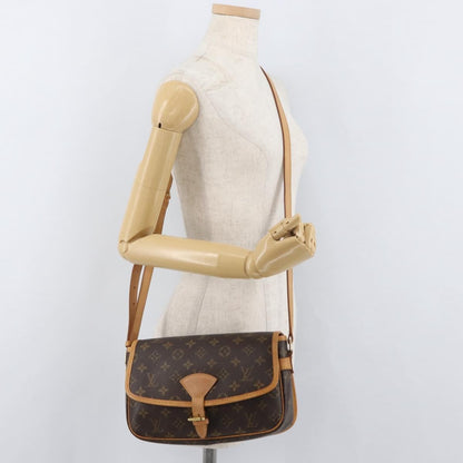Louis Vuitton Sologne Handbag Monogram Canvas, Brown, Canvas, Shoulder Bag