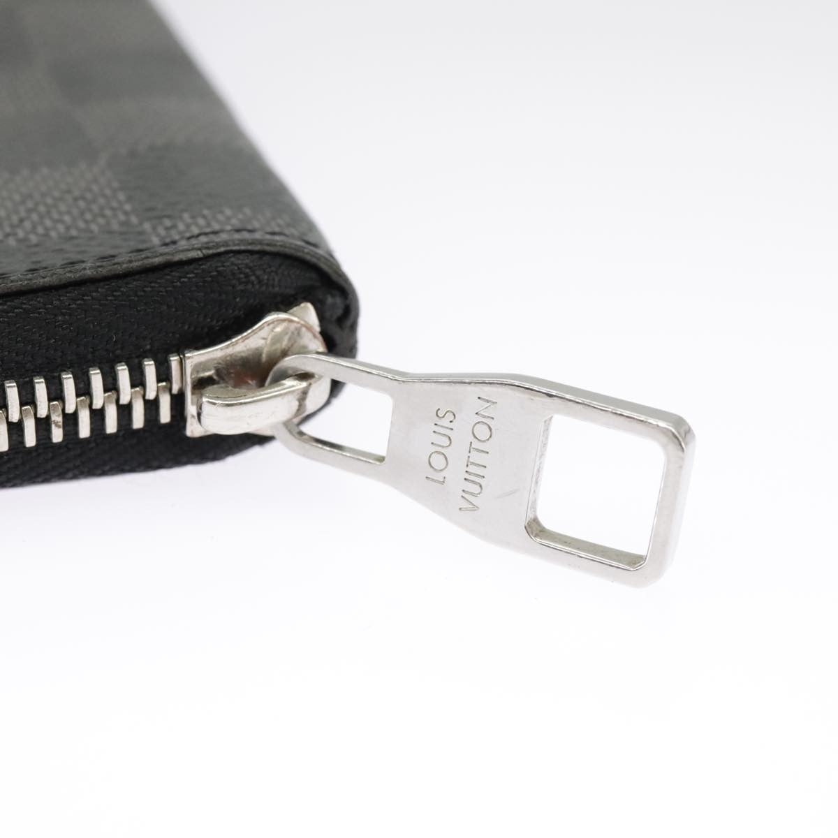 Louis Vuitton Zippy wallet vertical Damier Graphite, Gray, Canvas, Wallet