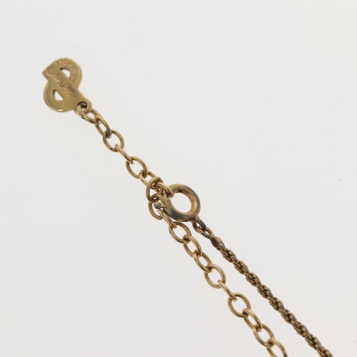 Christian Dior CD Pendant Necklace Gold-plated, GOLD, GOLD_PLATED, Necklace