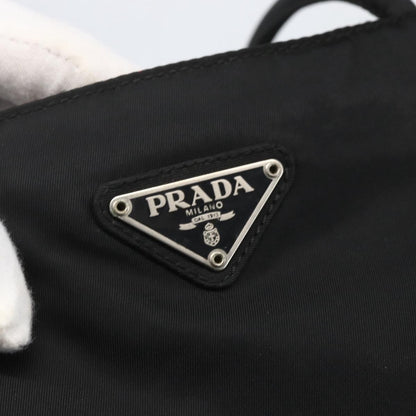 Prada Open Tote Re-Nylon, BLACK, NYLON, Shoulder bag