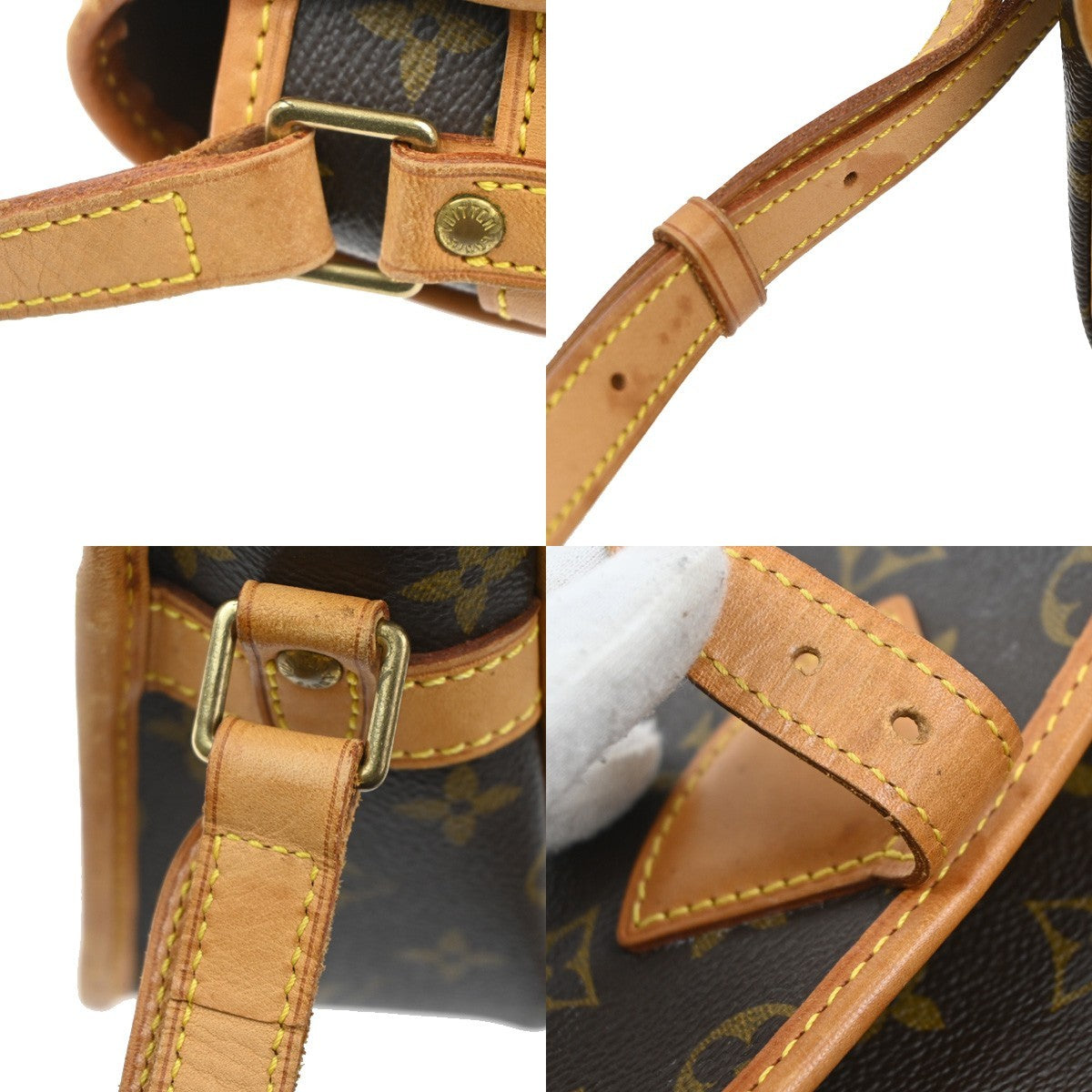 Louis Vuitton Sologne Handbag Monogram Canvas, BROWN, CANVAS, Shoulder bag