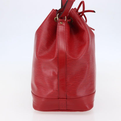 Louis Vuitton Noe Handbag Epi leather, RED, LEATHER, Handbag