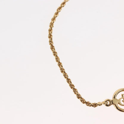 Christian Dior Vintage Logo Bracelet Metal, GOLD, METAL, Bracelet
