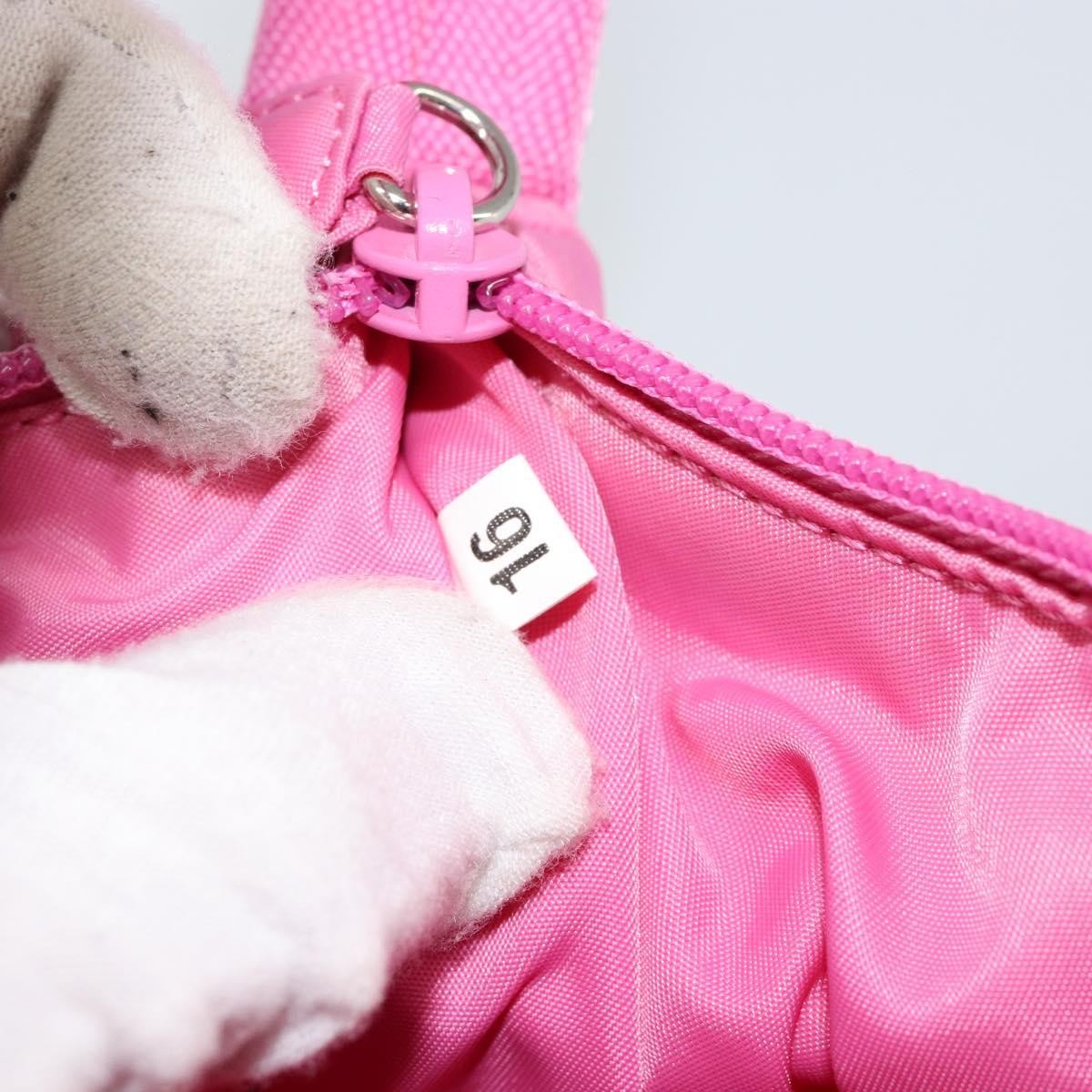 Prada Hobo Tessuto, PINK, NYLON, Handbag