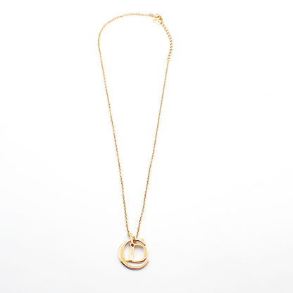 Christian Dior CD Logo necklace Metal, GOLD, GOLD_PLATED, Necklace