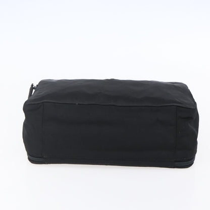 Prada Vintage Handbag Tessuto, Black, Nylon, Handbag