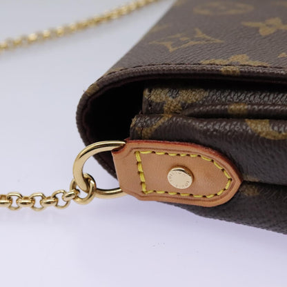 Louis Vuitton Favorite Handbag Monogram Canvas, BROWN, CANVAS, Shoulder bag
