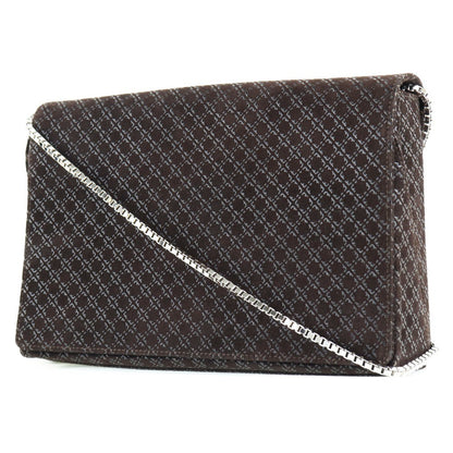 Salvatore Ferragamo Shoulder Bag Suede, BROWN, SUEDE, Shoulder bag