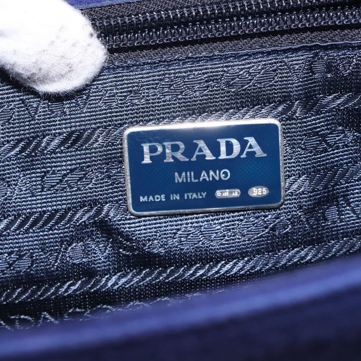Prada Vintage Handbag Suede, PURPLE, SUEDE, Handbag