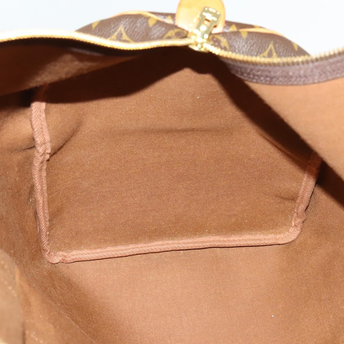 Louis Vuitton Keepall Bag Monogram Canvas, BROWN, CANVAS, Travel bag