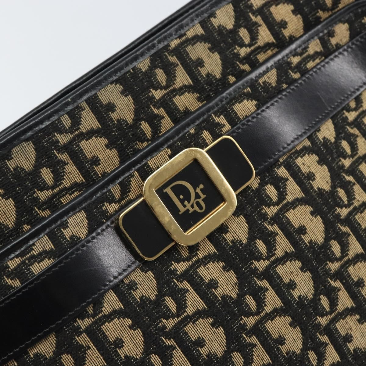 Christian Dior Trotter shoulder bag Canvas, NAVY, CANVAS, Shoulder bag