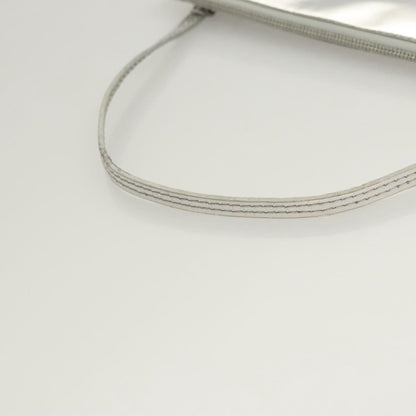 Louis Vuitton Pochette Plate Monogram mirror, SILVER, PATENT_LEATHER, Clutche & pouche