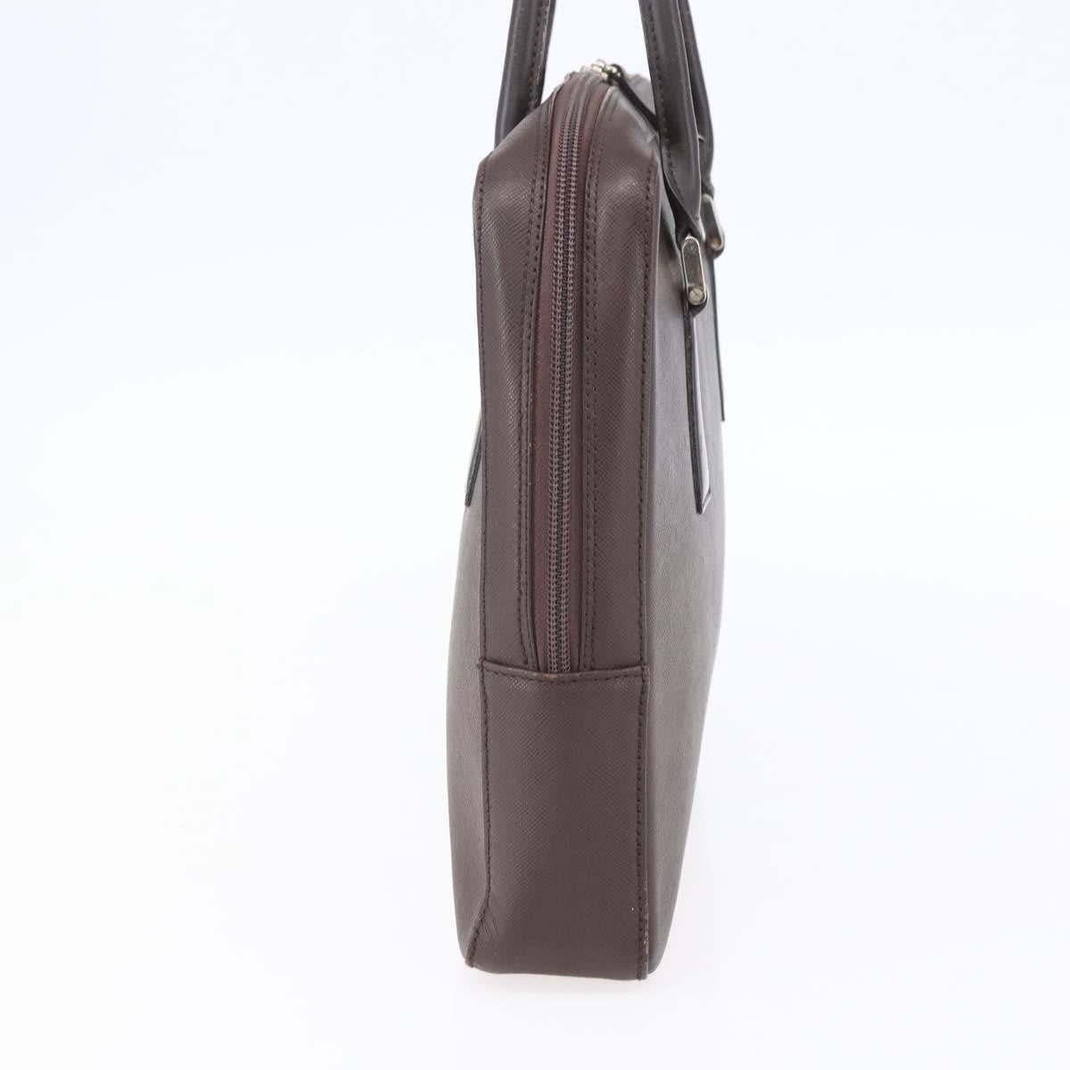 Burberry Vintage Handbag Leather, BROWN, LEATHER, Handbag