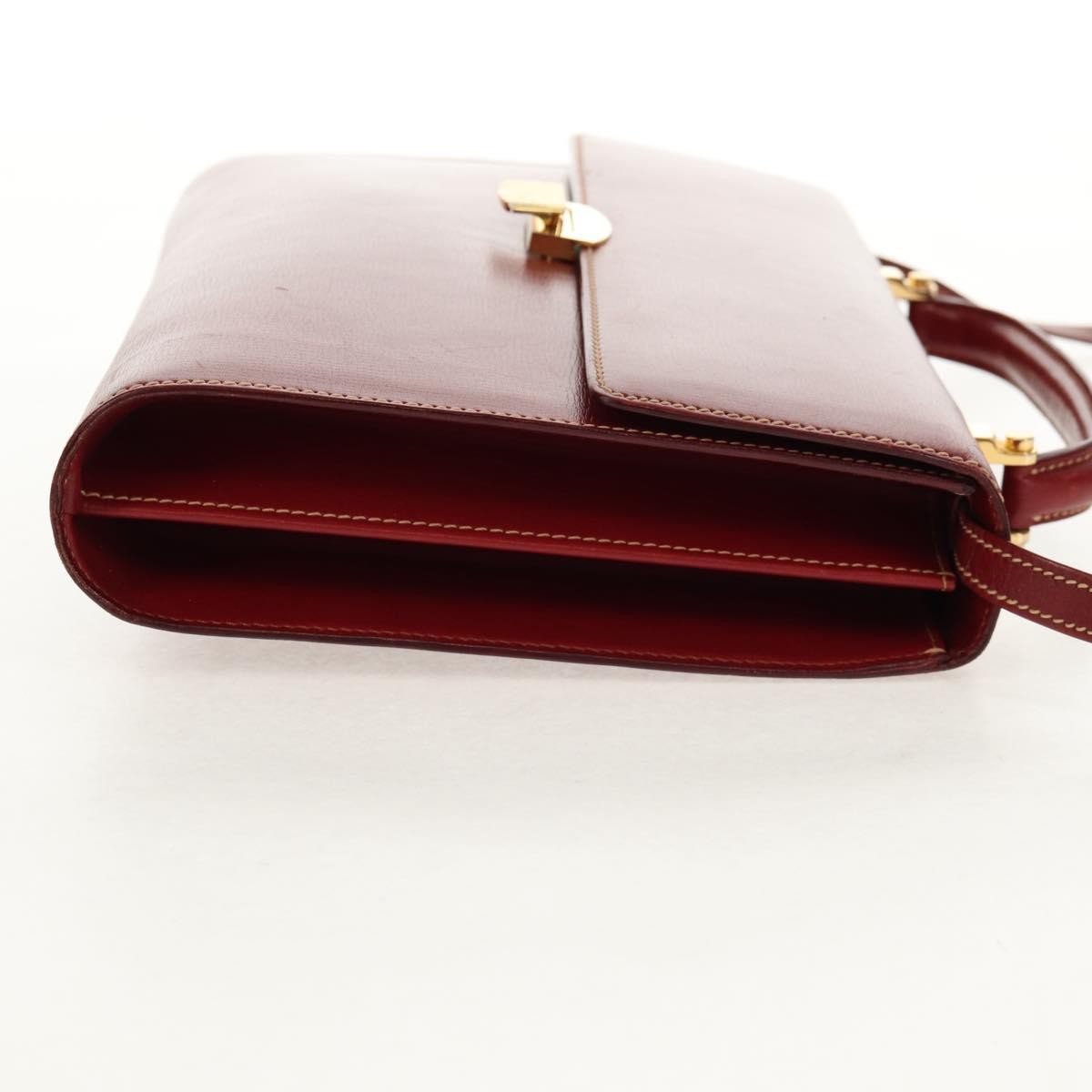 Loewe Leather Briefcase Leather, RED, LEATHER, Briefcase