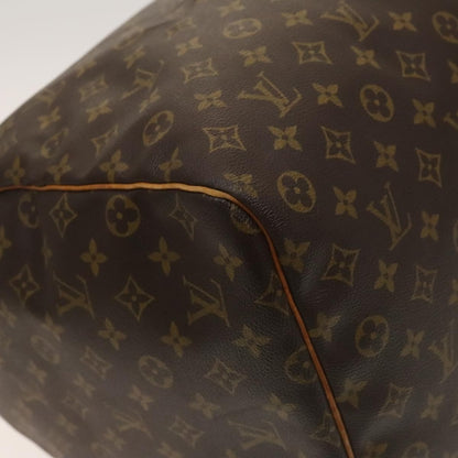 Louis Vuitton Keepall Bag Monogram Canvas, BROWN, CANVAS, Travel bag