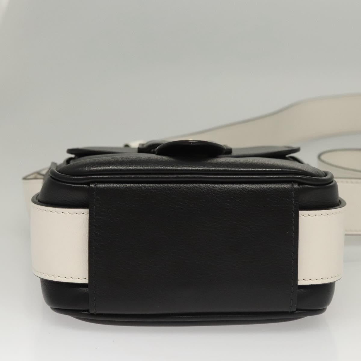 Prada Turnlock Flap Crossbody Bag Leather, BLACK, LEATHER, Shoulder bag