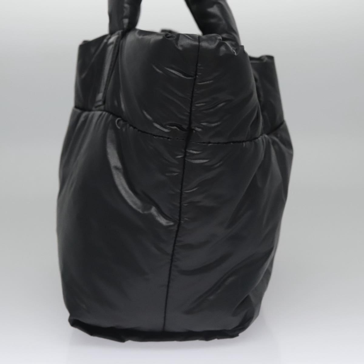 Chanel Coco Cocoon Reversible Tote Quilted Nylon, BLACK, NYLON, Tote bag