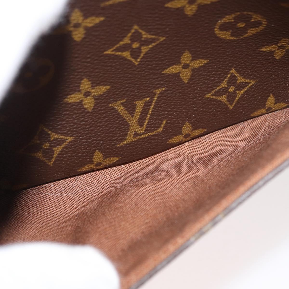 Louis Vuitton Sologne Handbag Monogram Canvas, Brown, Canvas, Shoulder Bag