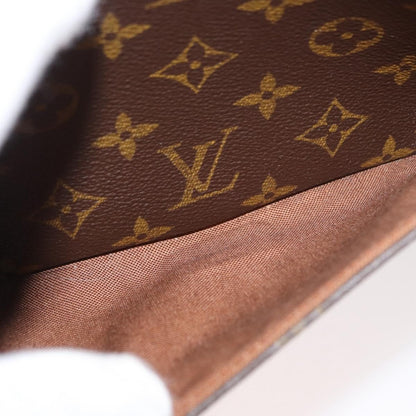 Louis Vuitton Sologne Handbag Monogram Canvas, Brown, Canvas, Shoulder Bag