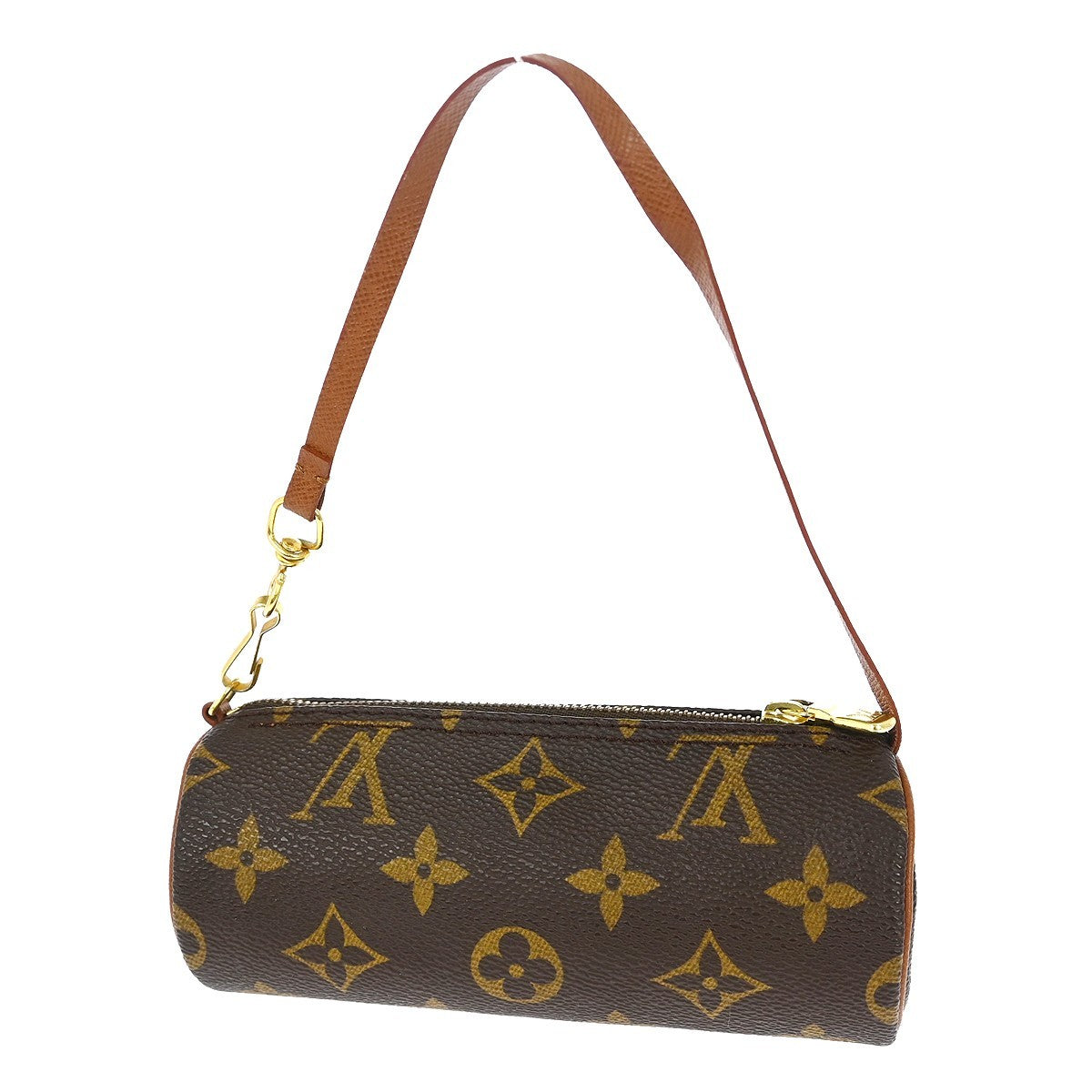 Louis Vuitton Papillon Pochette Monogram Canvas, Brown, Canvas, Clutch