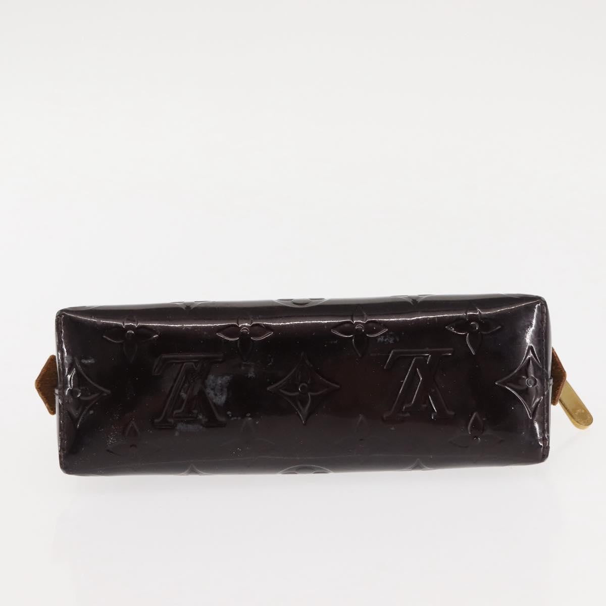 Louis Vuitton Cosmetic Pouch Monogram Vernis, PURPLE, PATENT_LEATHER, Clutche & pouche