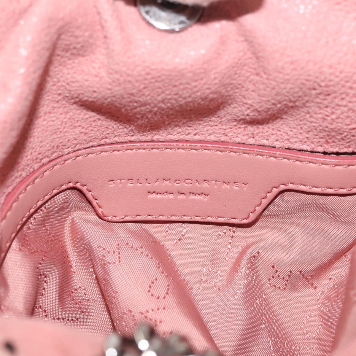 Stella McCartney Falabella Fold Over Crossbody Bag Suede, PINK, SUEDE, Crossbody bag