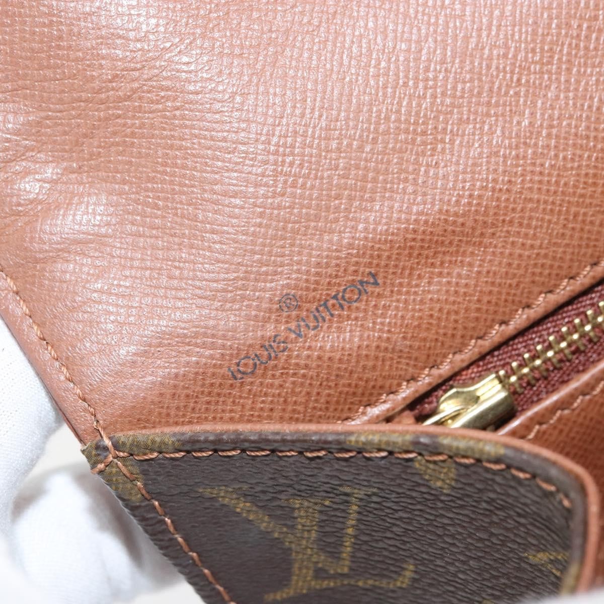 Louis Vuitton Dame Pochette Monogram Canvas, BROWN, CANVAS, Clutche & pouche