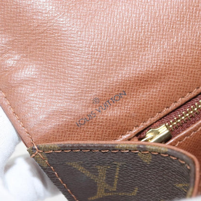 Louis Vuitton Dame Pochette Monogram Canvas, BROWN, CANVAS, Clutche & pouche