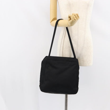 Prada Vintage Shoulder Bag Tessuto, BLACK, NYLON, Shoulder bag
