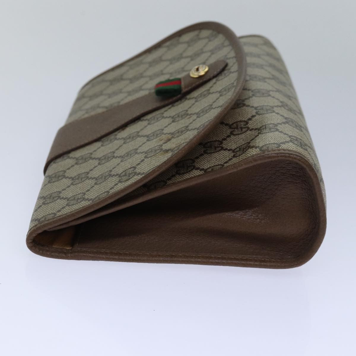 Gucci Vintage old clutch Canvas, BEIGE, CANVAS, Clutche & pouche