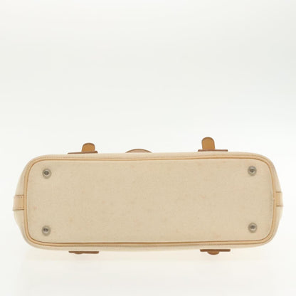 Burberry Vintage Handbag Canvas, BEIGE, CANVAS, Handbag