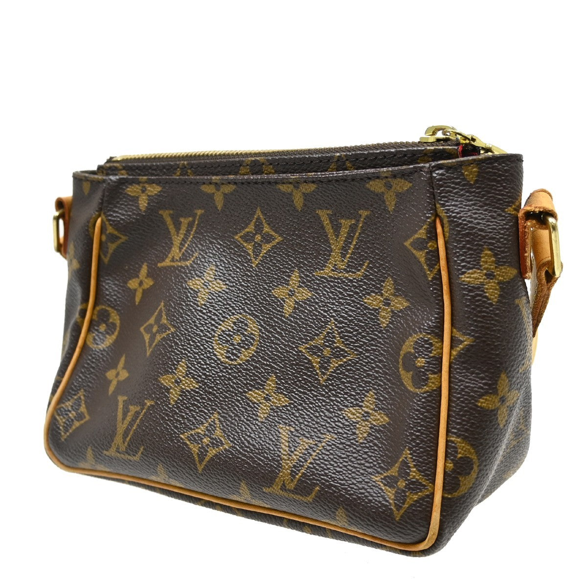 Louis Vuitton Viva Cite Handbag Monogram Canvas, Brown, Canvas, Shoulder Bag