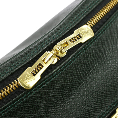 Louis Vuitton Reporter Bag Taiga Leather, GREEN, LEATHER, Shoulder bag