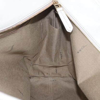 Fendi Roll Tote Zucca Canvas and Leather, BEIGE, CANVAS, Tote bag