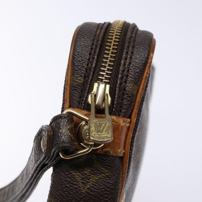 Louis Vuitton Marly Dragonne Clutch Monogram Canvas, BROWN, CANVAS, Clutche & pouche