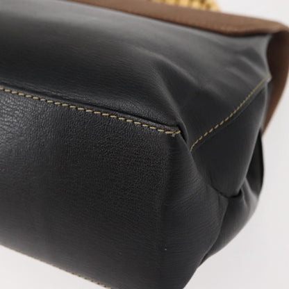 Loewe Vintage Velazquez Top Handle Bag Leather, BROWN, LEATHER, Handbag