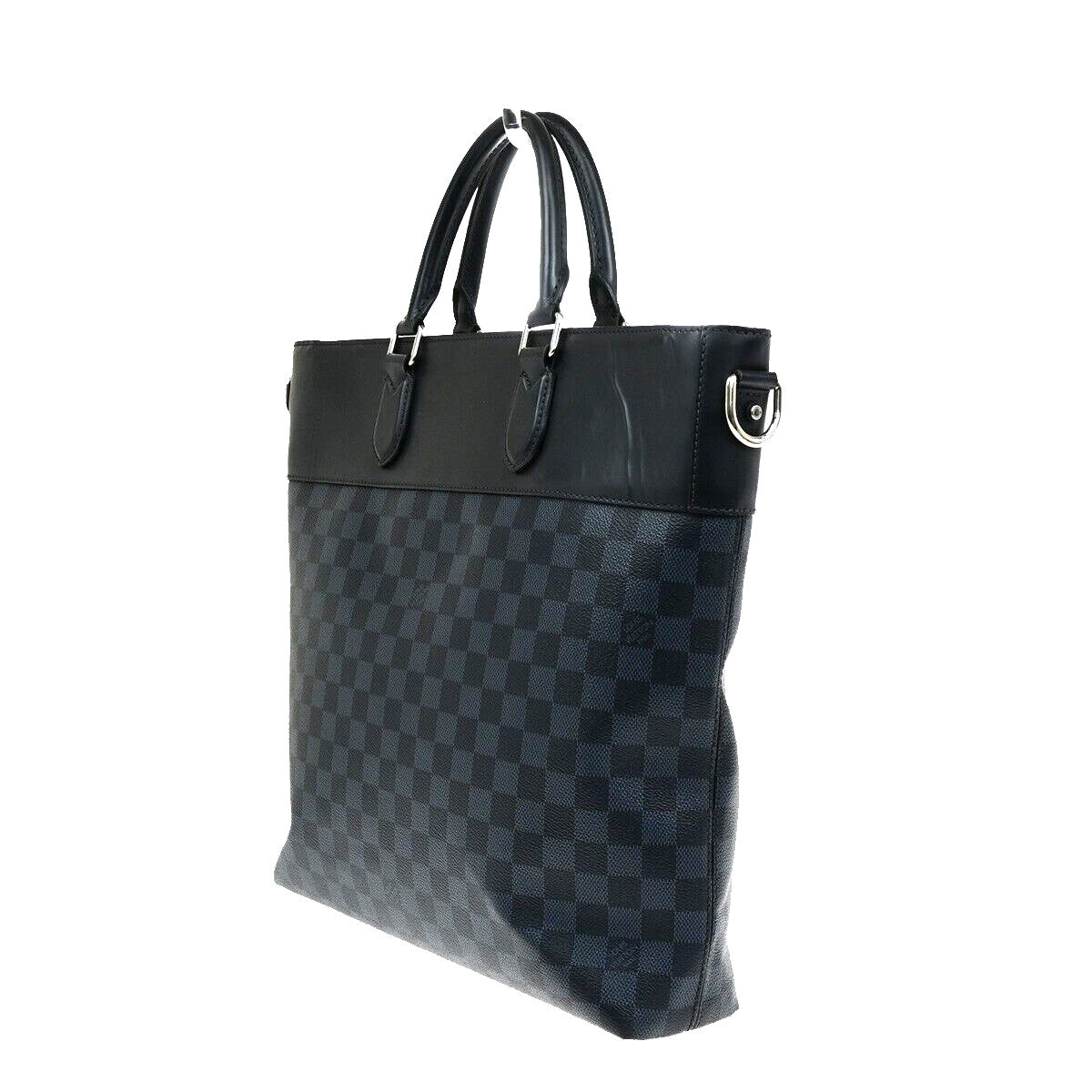 Louis Vuitton Newport Tote Damier Cobalt, BLUE, CANVAS, Tote bag