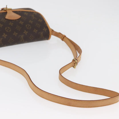 Louis Vuitton Sologne Handbag Monogram Canvas, Brown, Canvas, Shoulder Bag