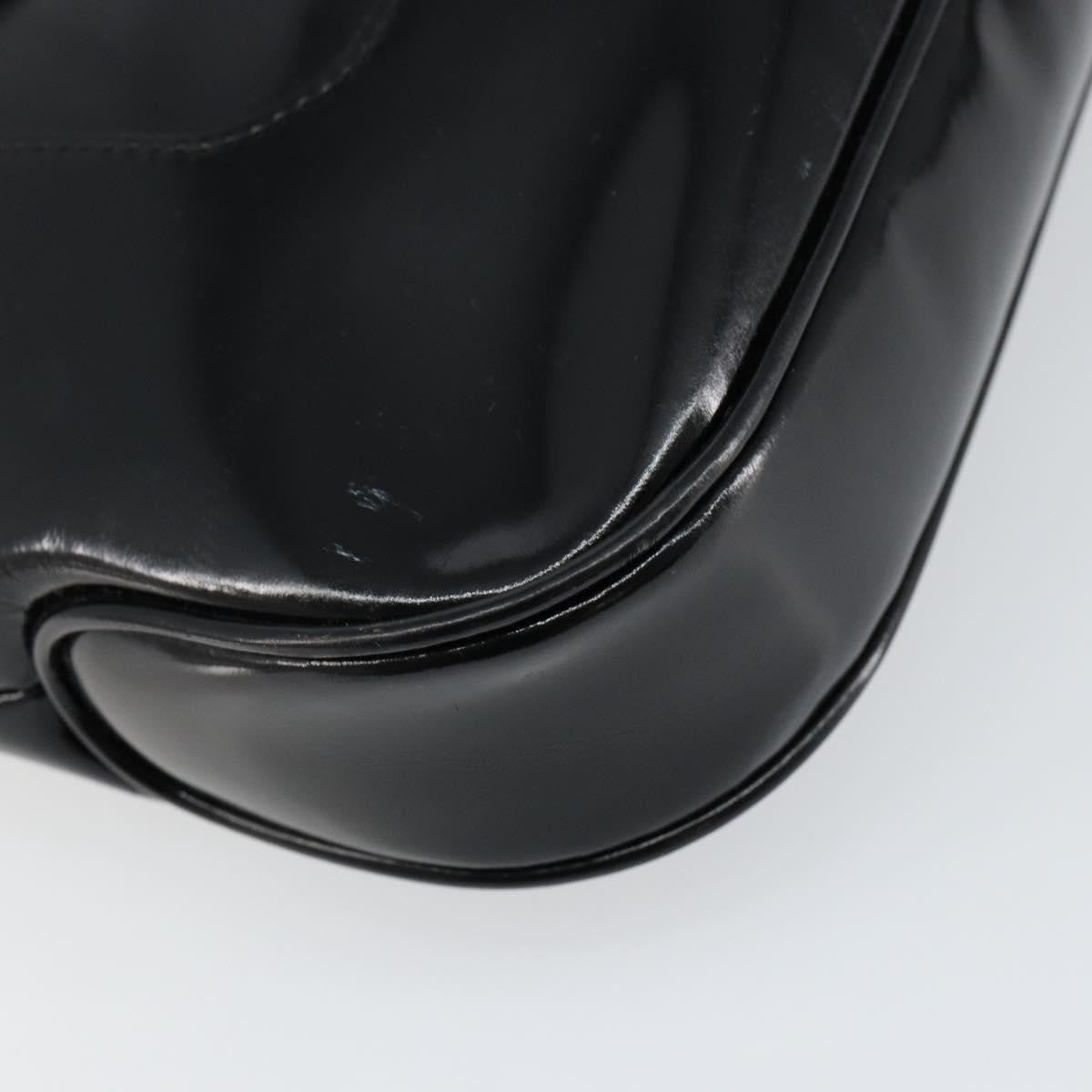 Gucci Jackie Bag Patent Leather, BLACK, PATENT_LEATHER, Shoulder bag