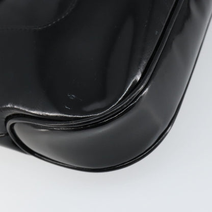 Gucci Jackie Bag Patent Leather, BLACK, PATENT_LEATHER, Shoulder bag